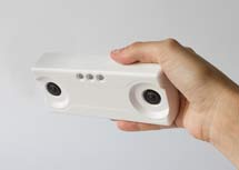 Telecamera ottica binoculare stereoscopica contapersone
