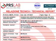 Guarda e scarica le certificazioni di conformità in pdf del contapersone